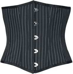 Corset with Stripes, Gothicana by EMP, Corsage