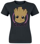 2 - Baby Groot Face, Guardians Of The Galaxy, T-Shirt