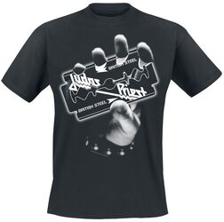 British Steel Hand White, Judas Priest, T-Shirt