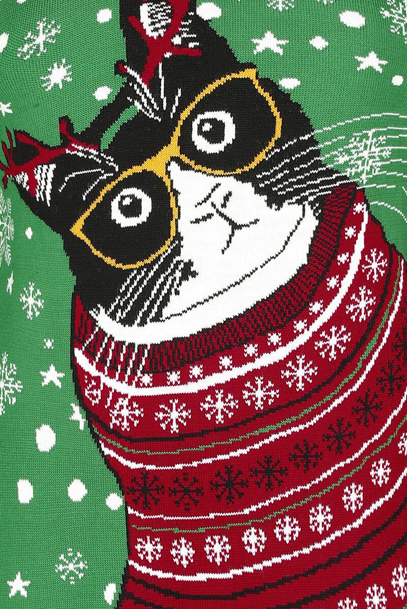 The Christmas cat