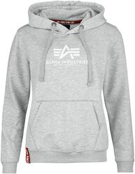 WOMEN’S NEW BASIC HOODIE, Alpha Industries, Hooded sweater
