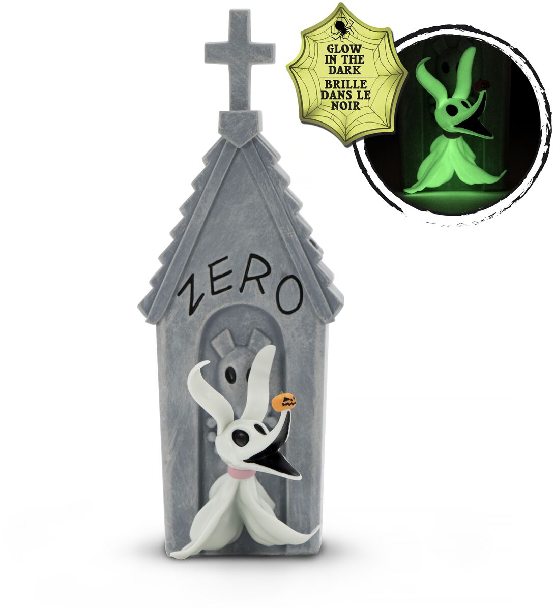 Zero - Glow In The Dark | The Nightmare Before Christmas Money Box | EMP, image size:1089x1200