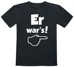 Kids - Er war's!, Slogans, T-Shirt