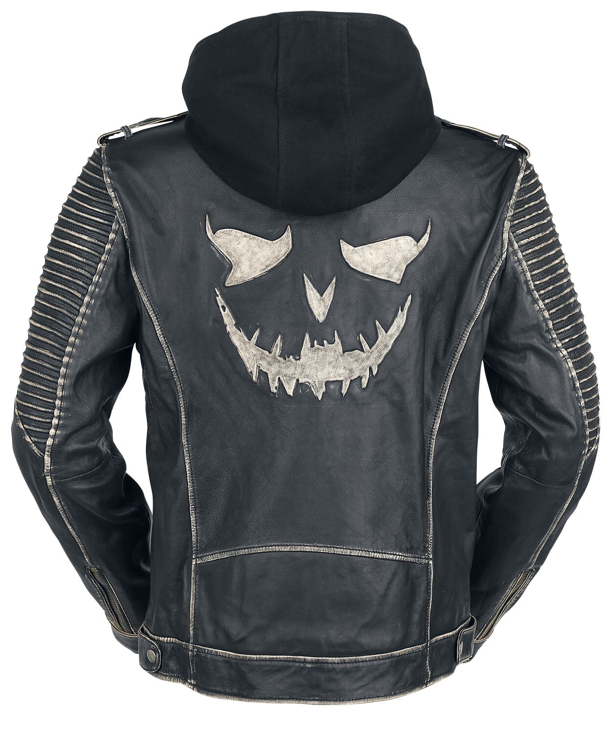 The Joker Suicide Squad Leather Jacket EMP