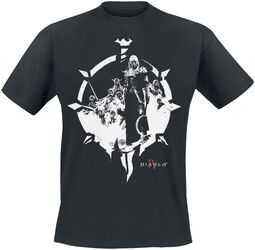 4 - Necromancer, Diablo, T-Shirt