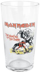 Number Of The Beast, Iron Maiden, Beer Glass