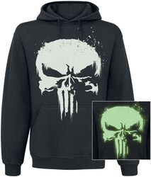 Glow In The Dark Skull, The Punisher, Hooded sweater