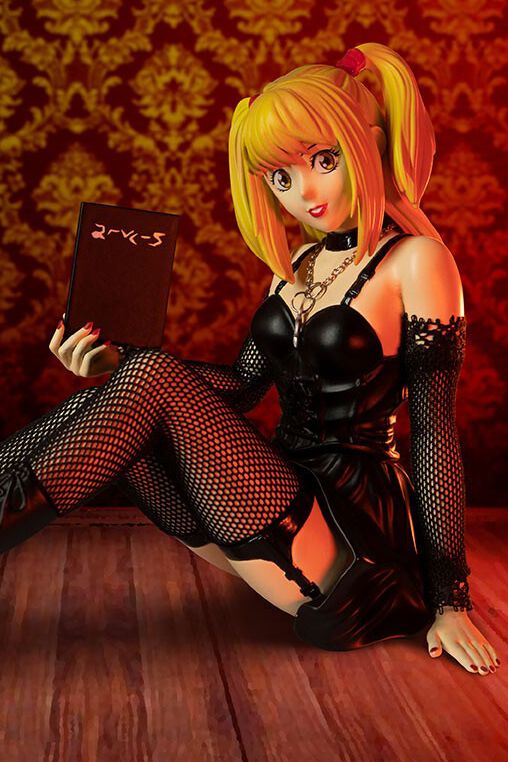 misa amane red dress Death Note Misa Amane (Red) Moe Art Statue