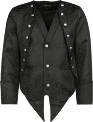 2in1 Baroque Jacket and Vest, Gothicana by EMP, Between-seasons Jacket