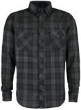 Basic Checkshirt, Black Premium by EMP, Longsleeve