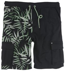 Sweatshorts with Tropical Print, RED by EMP, Shorts