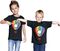 Kids’ t-shirt with balloon and rock hand