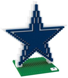 Dallas Cowboys - 3D BRXLZ - Logo, NFL, Toy