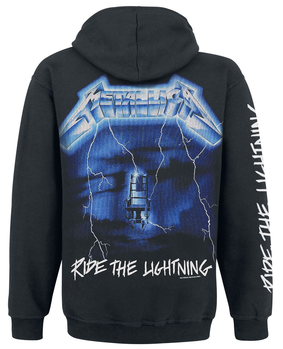 Metallica Ride the Lightning Hooded Jacket 106653#