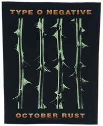 October Rust, Type O Negative, Back Patch
