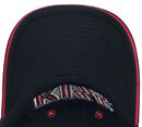 Red on White Logo - Baseball Cap