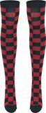 Ladies Checkerboard Overknee Socks, Urban Classics, Knee Socks