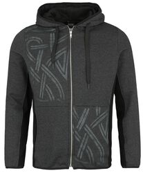 Anchor Tattoo Zip Hoodie, Outer Vision, Hooded zip
