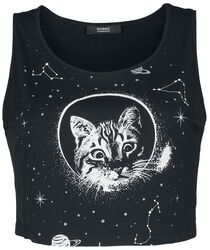 Space Kitty Cropped Top, Banned, Top