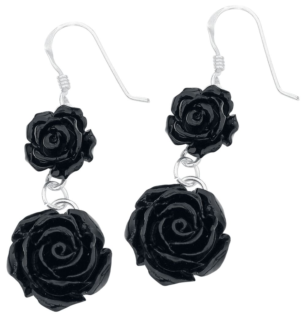 Black Roses Earrings EMP