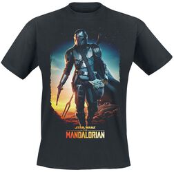 The Mandalorian - Through the Galaxy, Star Wars, T-Shirt