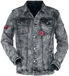 Rock Denim Jacket with Details