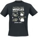 Installing Muscles please wait ..., Installing Muscles please wait ..., T-Shirt