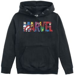 Kids - Comic Logo, Marvel, Hoodie Sweater