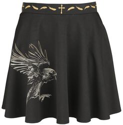 Gothicana X The Crow Skirt, Gothicana by EMP, Short skirt