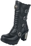 New Rock Black Trail Boots, Gothicana by EMP, Boots