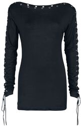 Here To Stay, Gothicana by EMP, Long-sleeve Shirt