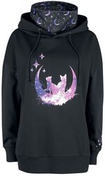 Hoodie with Integrated Collar, Full Volume by EMP, Hooded sweater