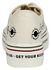Rock Rebel X Route 66 - White Sneakers with Platform Sole