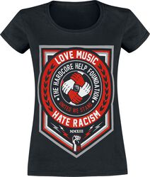 Love Music, Hardcore Help Foundation, T-Shirt