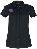 On My Way To Work, Black Premium by EMP, Short-sleeved Shirt