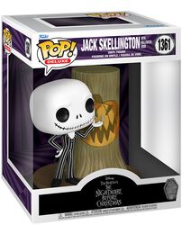 30th Anniversary - Jack with Halloween Door (Pop! Deluxe) Vinyl Figur 1361, The Nightmare Before Christmas, Funko Pop!