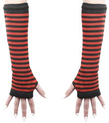 Frances striped arm warmers, Banned, Arm warmers