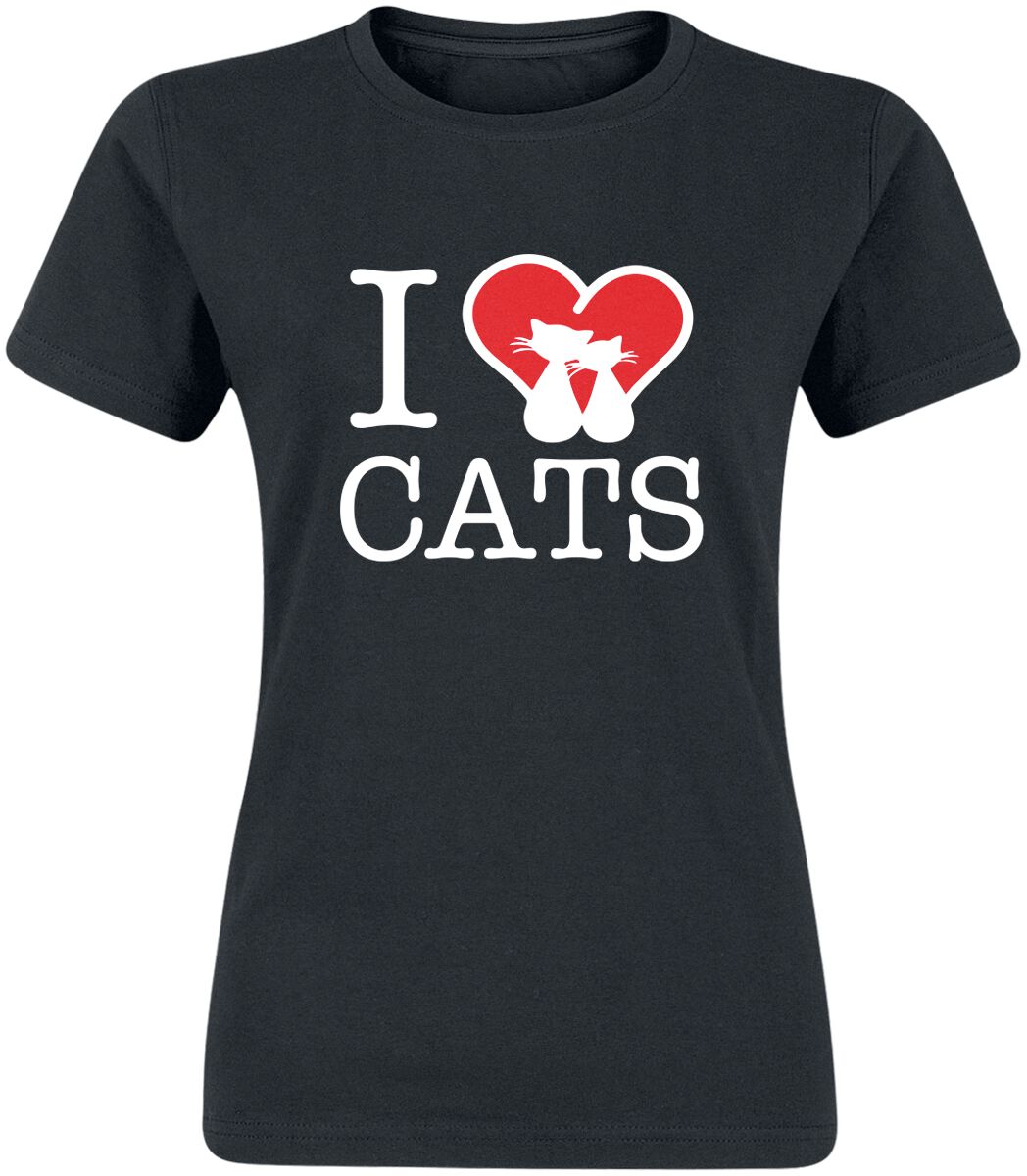 I Love Cats T Shirt Emp