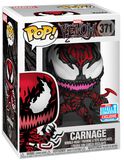 NYCC 2018 - Carnage Vinyl Figure 371, Venom (Marvel), Funko Pop!