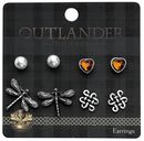 Stud, Outlander, Earring Set
