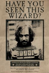 Wanted Sirius Black, Harry Potter, Poster