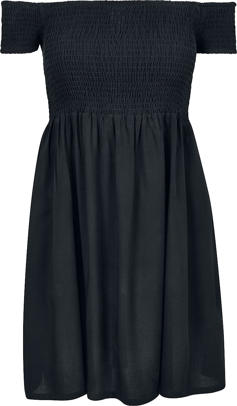 Ladies Smoked Off Shoulder Dress | Urban Classics Mini Dress | EMP