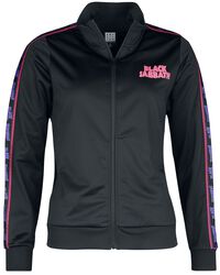 Amplified Collection - Ladies Taped Tricot Track Top, Black Sabbath, Tracksuit Top