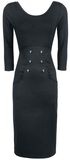 Rockabilly Dress, Black Premium by EMP, Medium-length dress