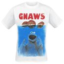 Cookie Monster - Gnaws, Sesame Street, T-Shirt