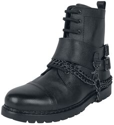 Boots with Chains, Rock Rebel by EMP, Biker Boot