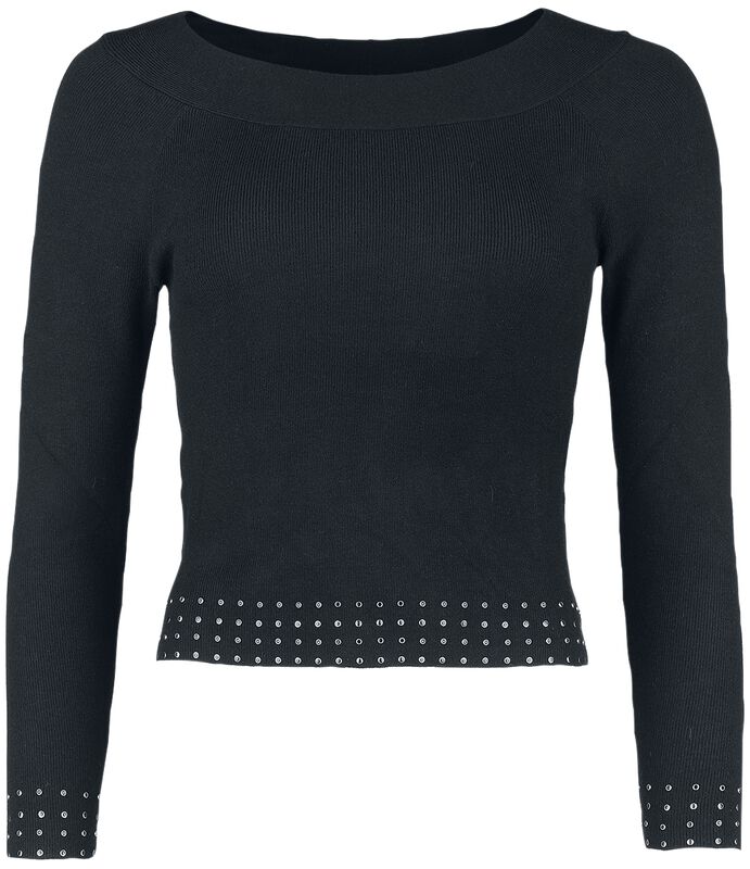Jumper with flat studs