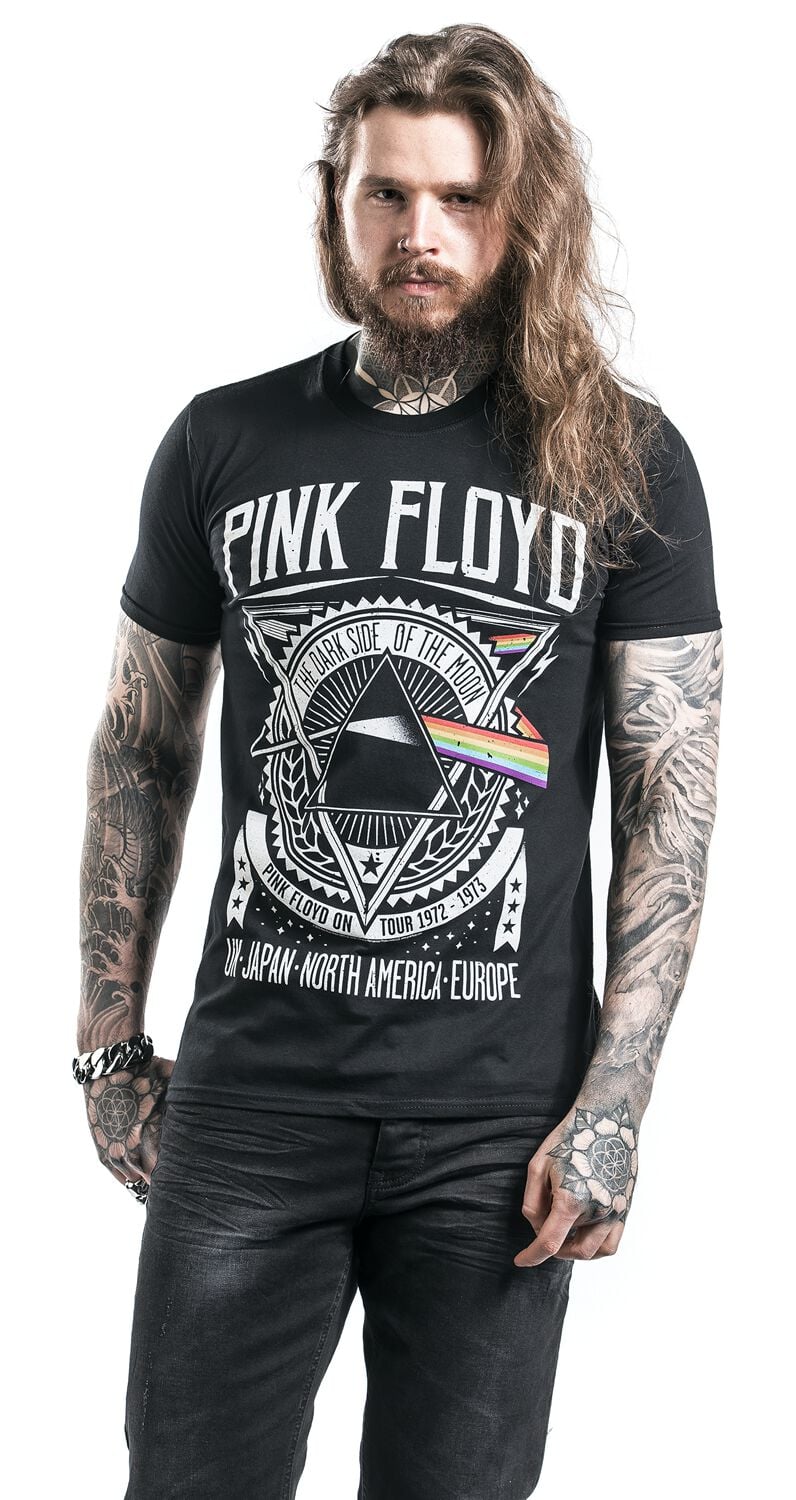 Pink Floyd Album Montage Roger Waters autorizzato Uomo maglietta