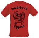 England Red, Motörhead, T-Shirt