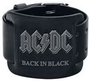 Back in Black, AC/DC, Imitation Leather Bracelet